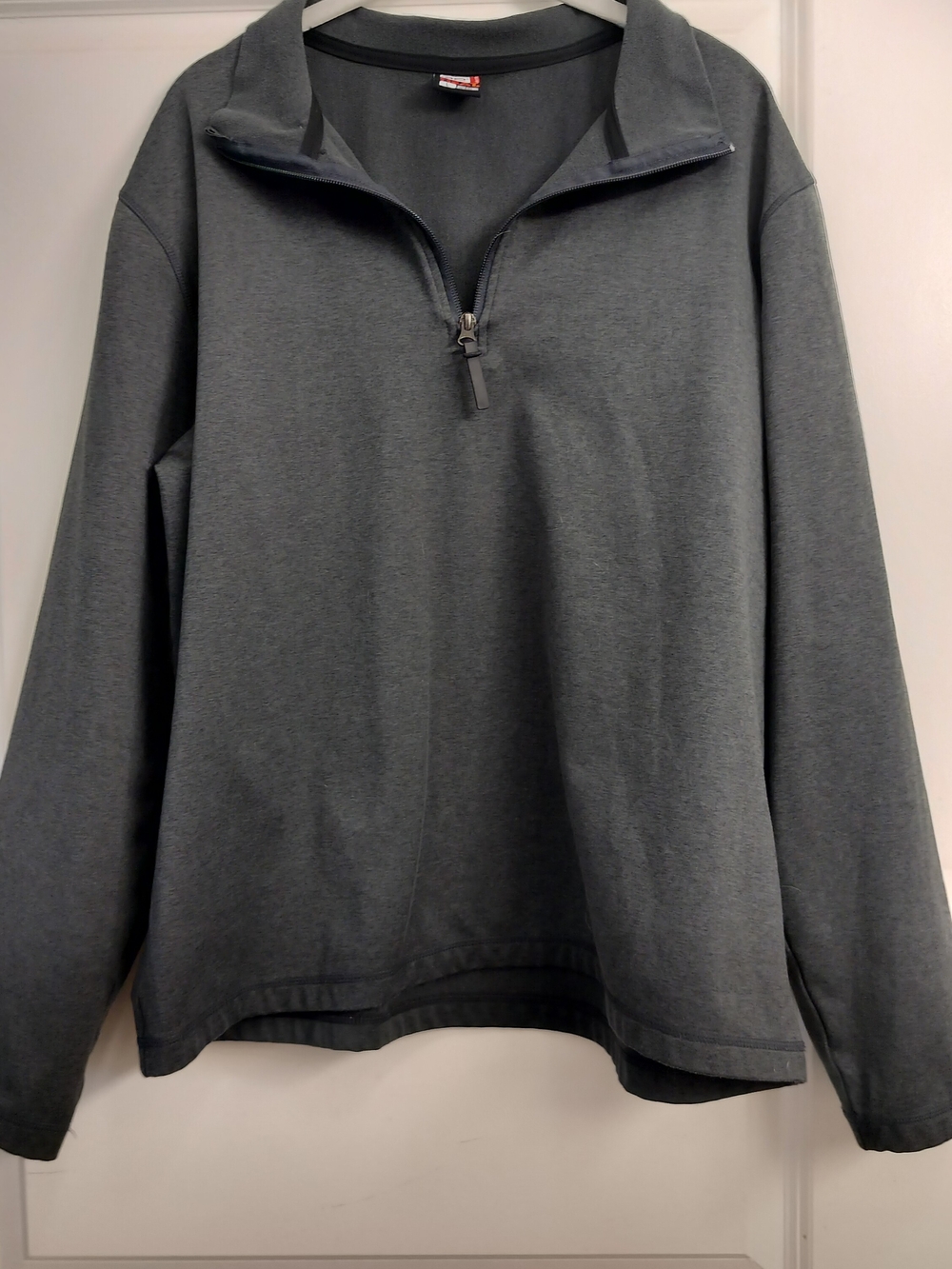 32 Degrees Heat Men's Tech 1/4 Zip Pullover Sweatshirt Gray